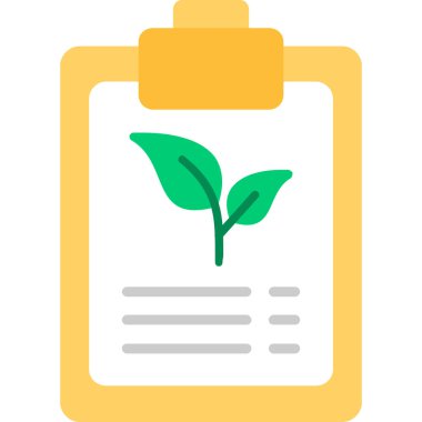 bitki simgesi vektör illüstrasyonu