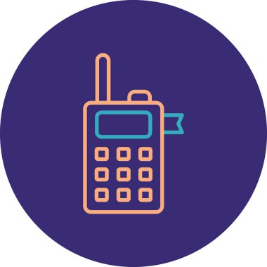 vektör telefon web simgesi