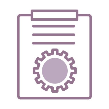 dişli simgesi vektör illüstrasyonu