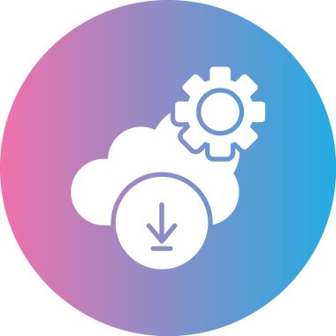 Bulut hesaplama. Web simgesi