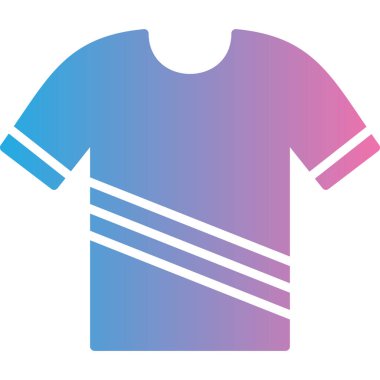 shirt simgesi vektör illüstrasyonu