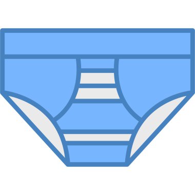 iç çamaşırı ikonu vektör illüstrasyonu