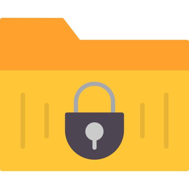 Kilit güvenlik vektör simgesi