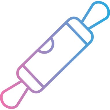 Termometre ikon vektörü. İnce çizgi işareti. İzole edilmiş kontür sembolü gösterimi