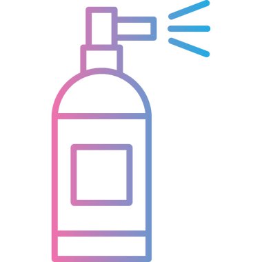 Güzellik ve moda simgelerinin vektör çizimi