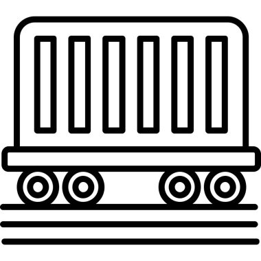 Tren yolu ikonu. beyaz arkaplanda izole edilmiş web tasarımı için tren tren vektör simgesi