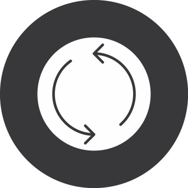 Eğilim biçimi izole edilmiş arkaplanda ok simgesi