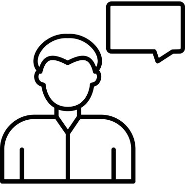 Konuşma baloncukları ikon vektör çizimi