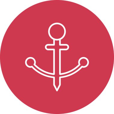 Gemi simgesi vektör illüstrasyonu