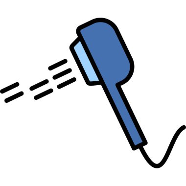 Dolgu simgesi vektör illüstrasyonu