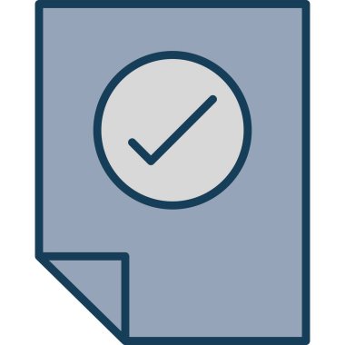 işaret simgesini işaretle, vektör illüstrasyonu