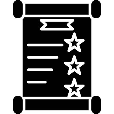 Yıldız. Web simgesi basit illüstrasyon