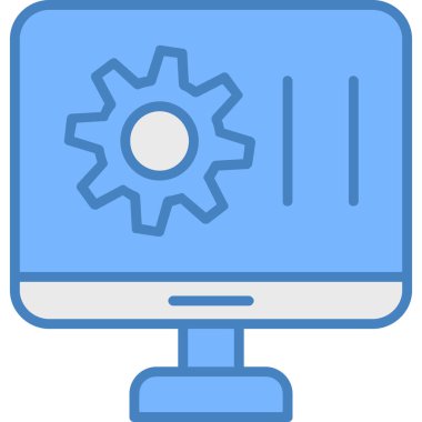 seo modern simgesinin vektör illüstrasyonu