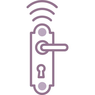 Modern bir simgenin vektör illüstrasyonu