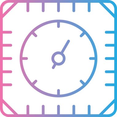 Beyaz arkaplanda vektör simgesi izole edildi