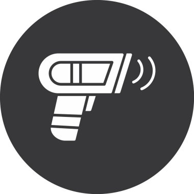 Modern oto tamir simgesinin vektör illüstrasyonu