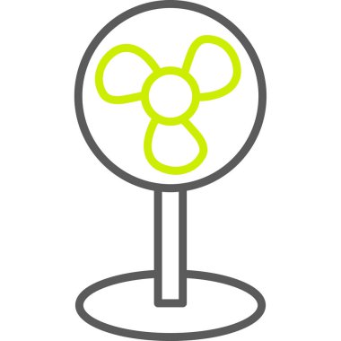 Çiçek. Web simgesi basit illüstrasyon