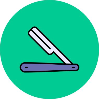 Testere simgesinin vektör illüstrasyonu