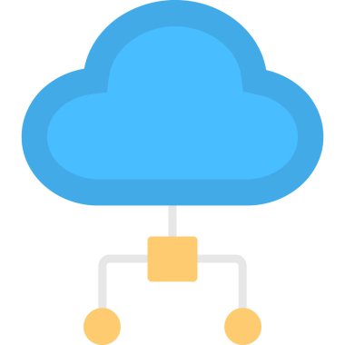 Bulut hesaplama. Web simgesi