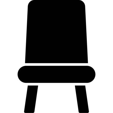 Sandalyenin vektör illüstrasyonu