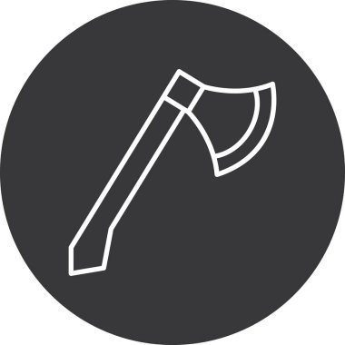 Balta simgesi vektör illüstrasyonu