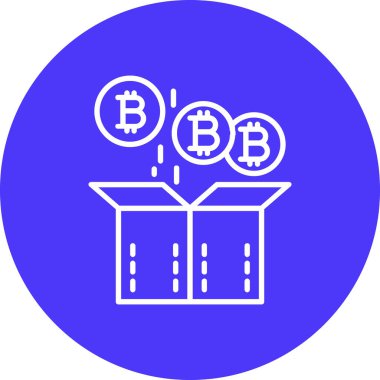 Para için. Web simgesi basit tasarım