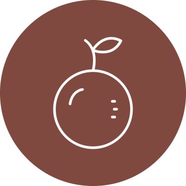 Gıda modern simgesinin vektör çizimi