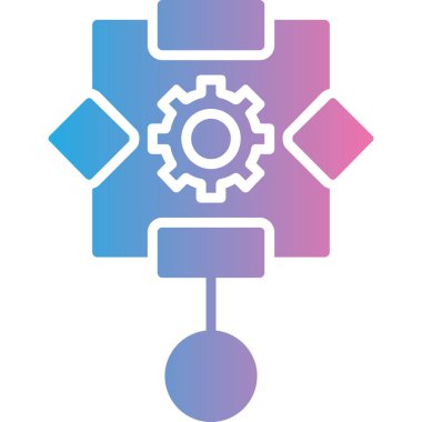 seo modern simgesinin vektör illüstrasyonu