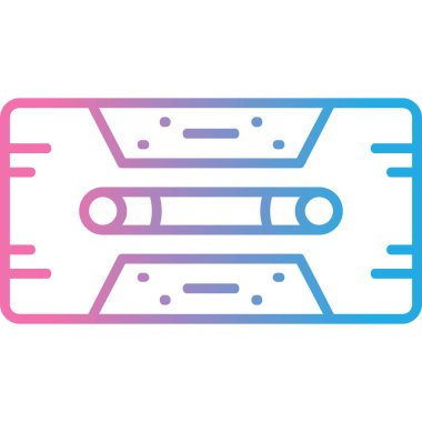 Modern bir simgenin vektör illüstrasyonu