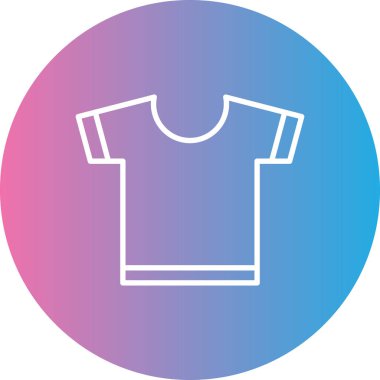 Gömlek. Web simgesi basit illüstrasyon