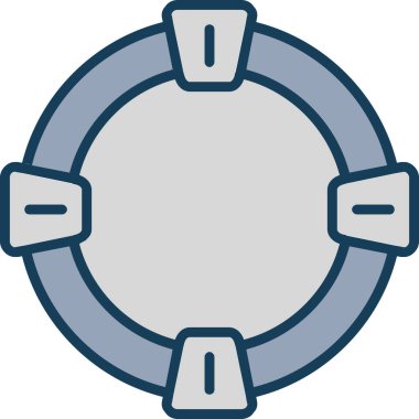 Seo simgesinin vektör illüstrasyonu