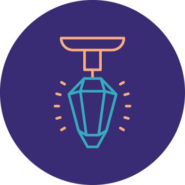 Vektör lambası resimleme