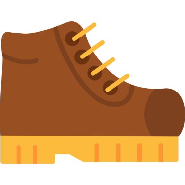 Çizmeler. Web simgesi basit illüstrasyon