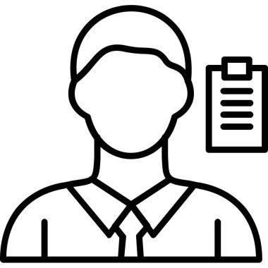 avatar erkek simgesi, özet biçimi