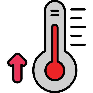Sıcaklık. simge tasarımı