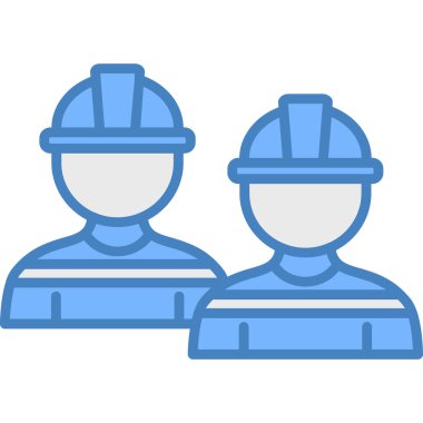 inşaat mühendisi vektör simgesi