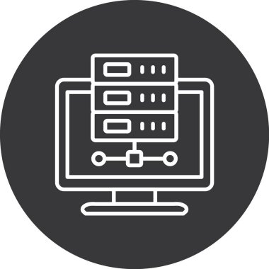 seo modern simgesinin vektör illüstrasyonu