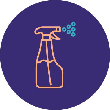 Sprey. Web simgesi basit illüstrasyon