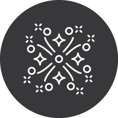 Yılbaşı simgesinin vektör illüstrasyonu