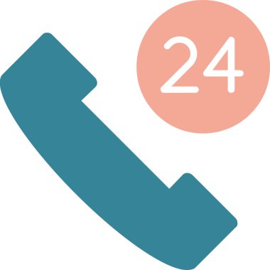 - Telefon. Web simgesi basit illüstrasyon