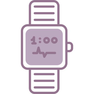 Akıllı izle kutsal kişilerin resmi, vektör çizim