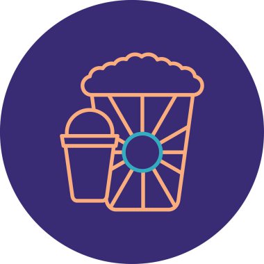 Gıda simgesinin vektör illüstrasyonu