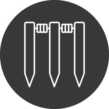 Modern simgenin vektör illüstrasyonu