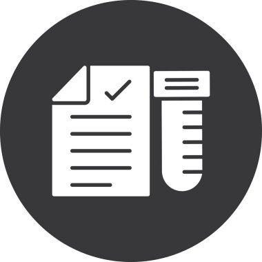 Tamam. Web simgesi basit illüstrasyon