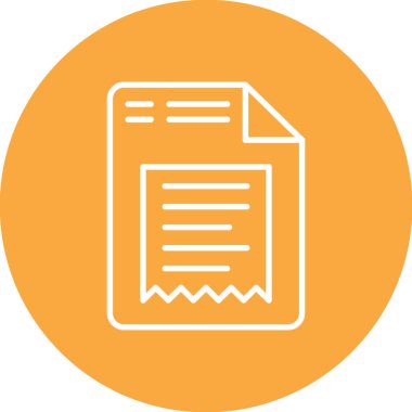 Dosya. Web simgesi basit illüstrasyon