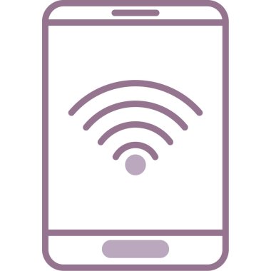 cep telefonu ikonu vektör illüstrasyonu