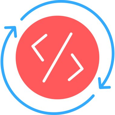 Web simgesi vektör illüstrasyonu