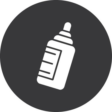 şişe vektör simgesi, modern biçim