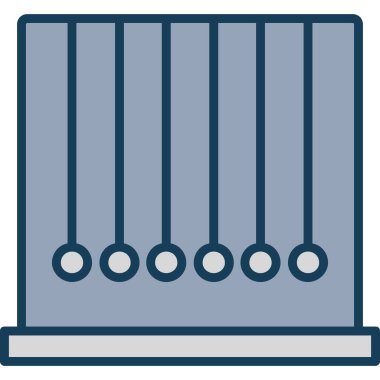 piyano web simgesi, basit vektör illüstrasyonu