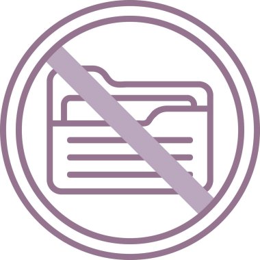 vektör renk çizgisi simgesi yok